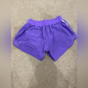 Light purple lululemon shorts. Size 6.